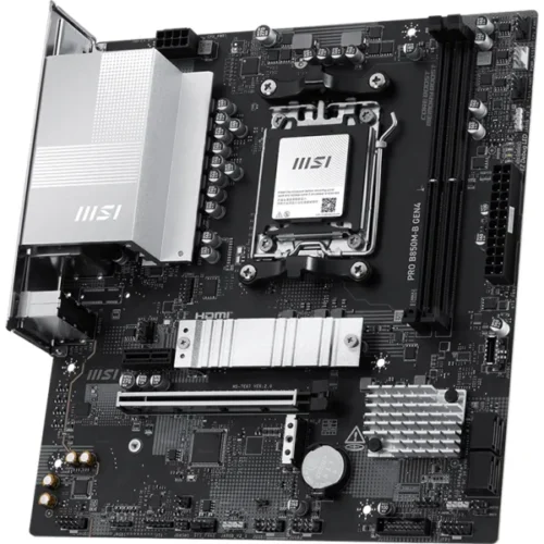 MSI - Motherboard - PRO B850M-B GEN4 2 DIMM DDR5 A