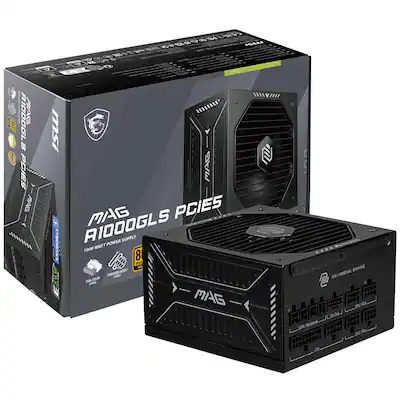MSI - Power supply - MAG A1000GLS PCIE5 Plus Gold