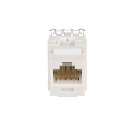Panduit NetKey Punchdown Jack Module - Modular insert - RJ-45 - off white