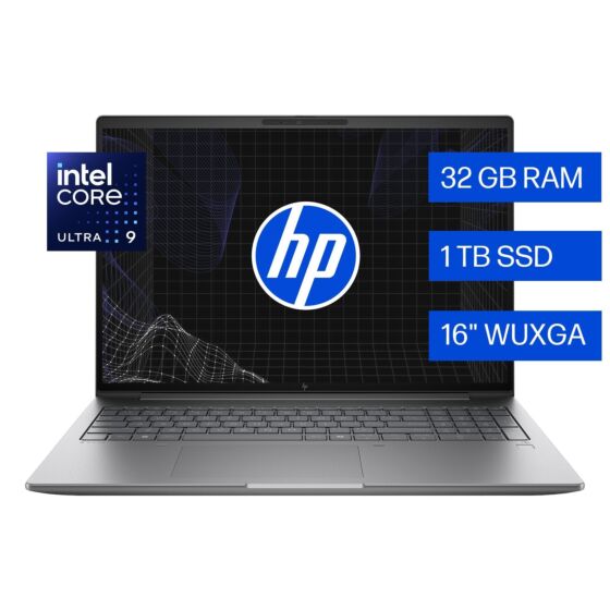 HP - Notebook - Intel Core Ultra 9 285H / 4.5 GHz - 32 GB - DDR5 SDRAM - SSD - NVIDIA RTX PRO 1000