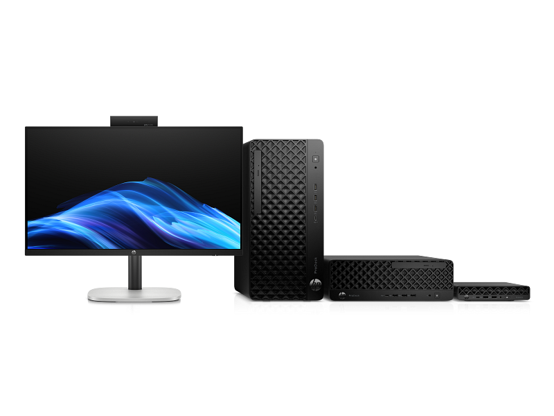 HP ProDesk 4 SFF G1i Desktop AI - Intel Core Ultra 7 265 / 5.30 GHz - DDR5 SDRAM - 512 GB Hard Drive Capacity - Integrated graphics - Windows 11 Pro