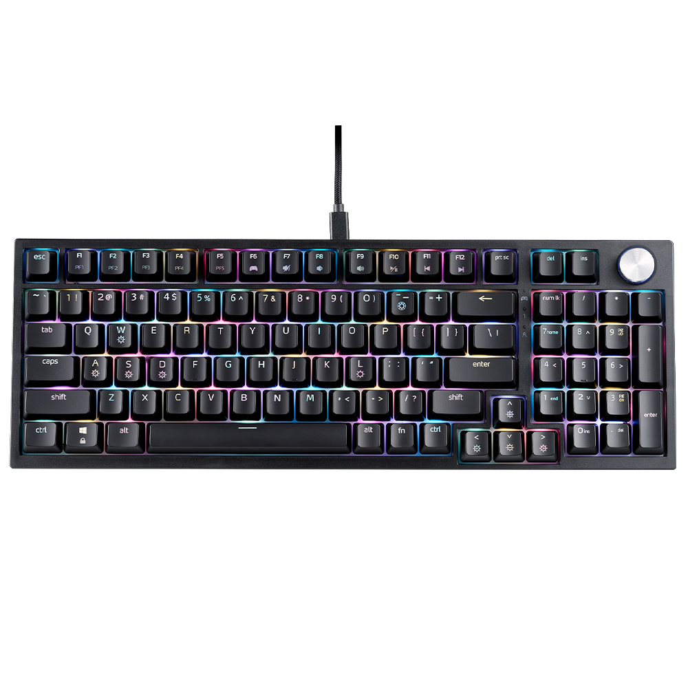 Teclado Mec. Esp Gaming XPG Sorcerer RGB 100%Ghost