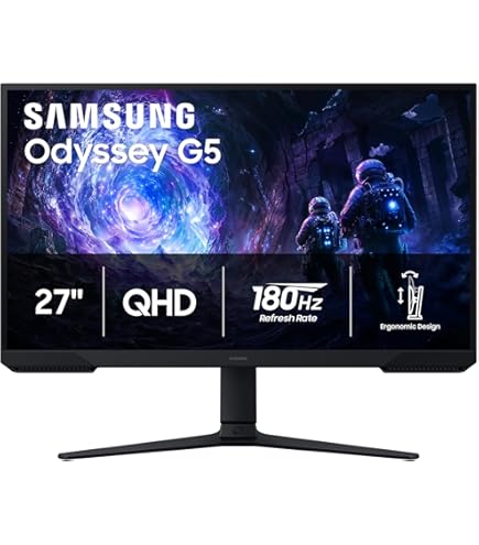 Monitor 32 Odyssey G5 G50F QHD 180Hz