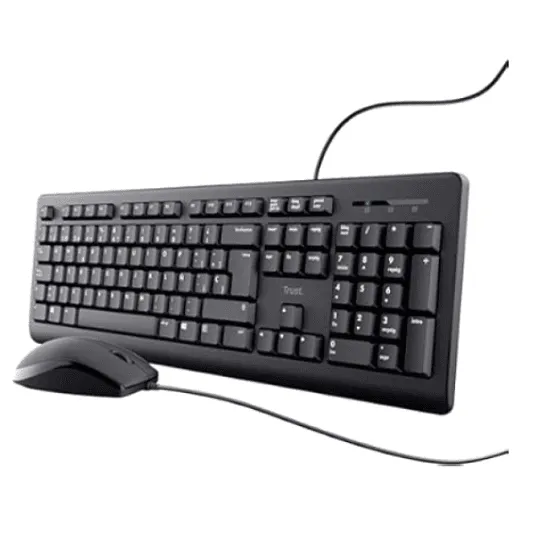 Kit Combo Alambrico Teclado y Mouse KM100 EQ