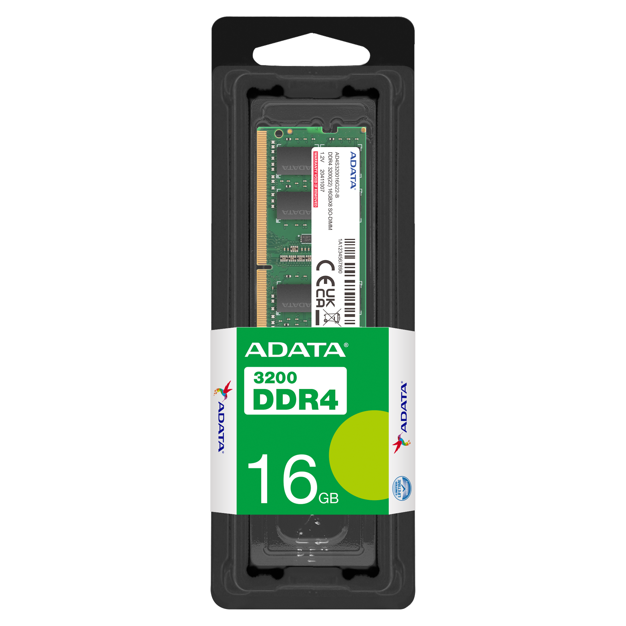 ADATA DRAM DDR4 SO-DIMM 16GB 3200