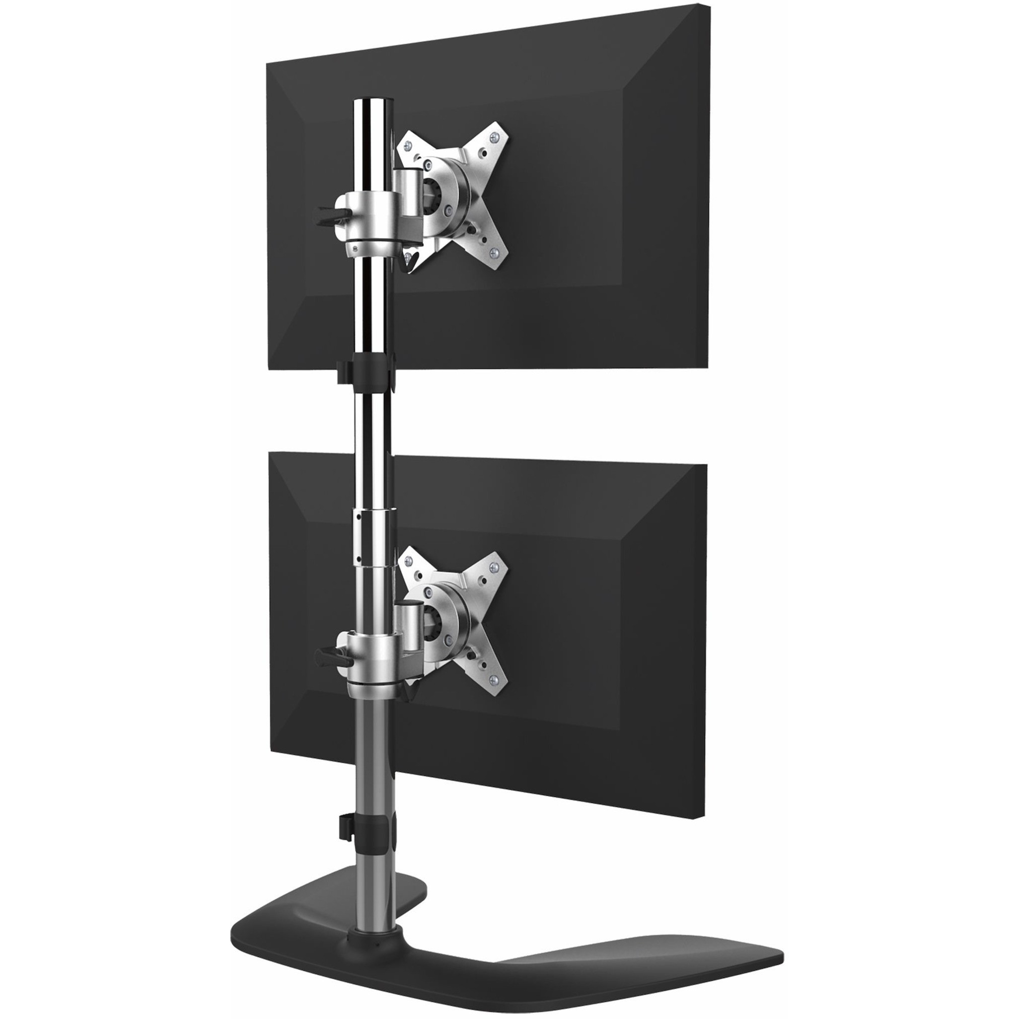 Desktop monitor stand with cable hook