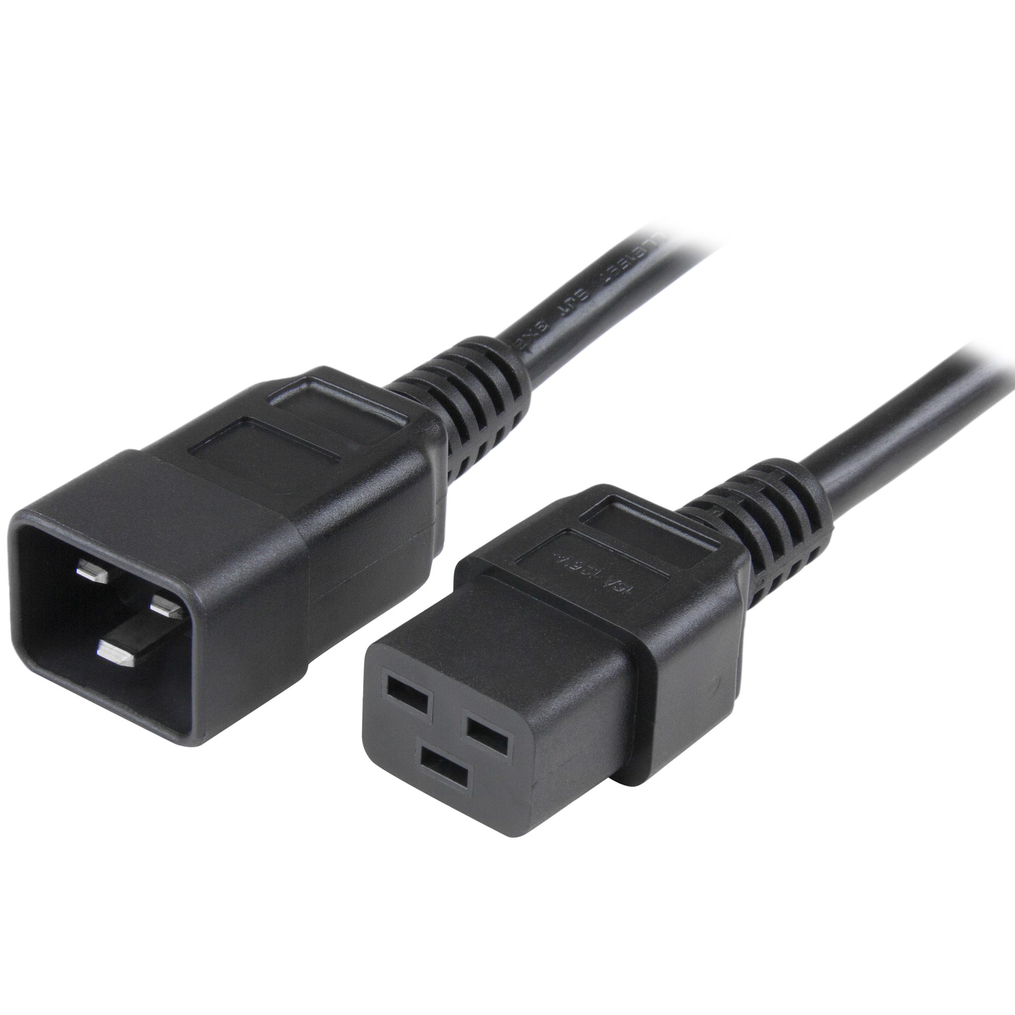 6 ft 14 AWG Power Cord C19 to C20