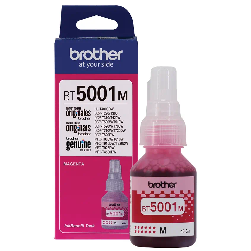 BOTELLA DE TINTA BT5001M MAGENTA