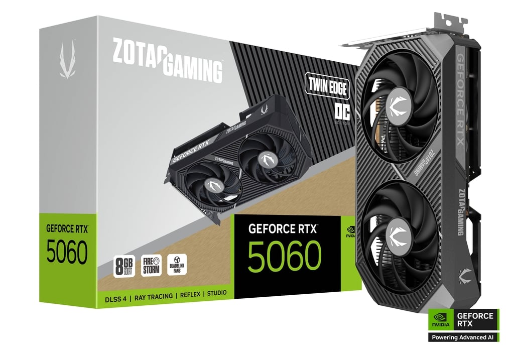 ZOTAC GAMING GEFORCE RTX 5060 TWIN Edge
