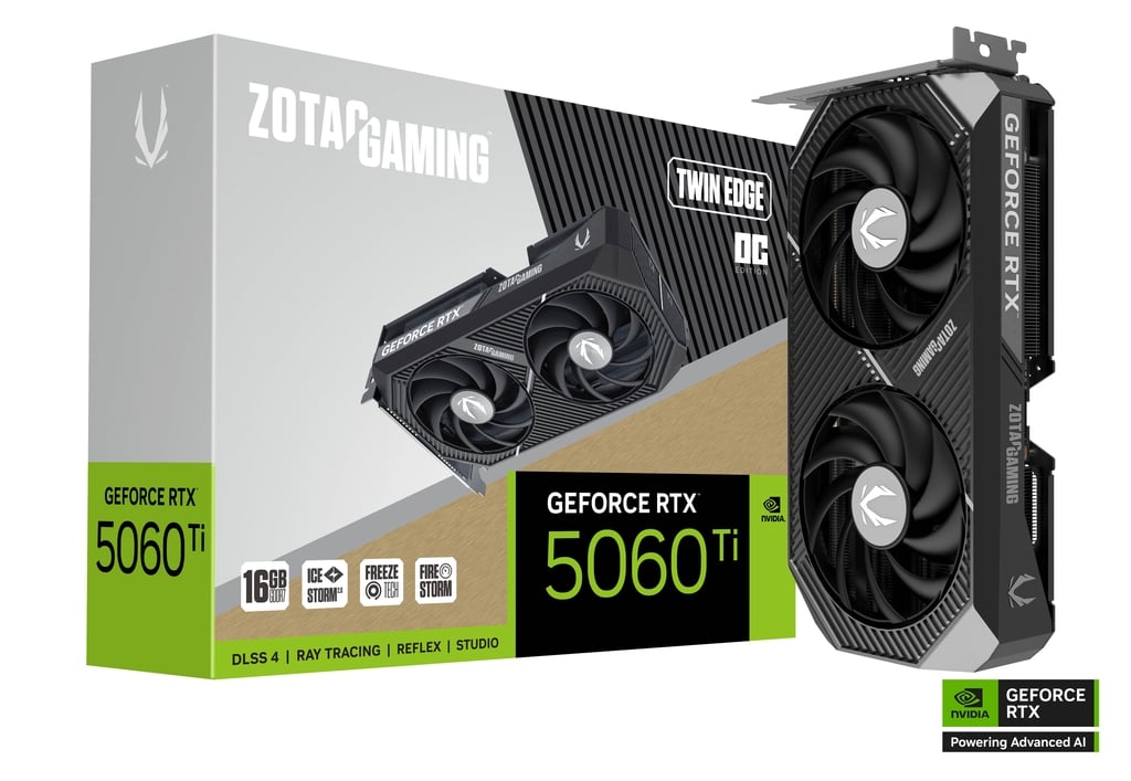 ZOTAC GeForce RTX5060TI Twin Edge OC