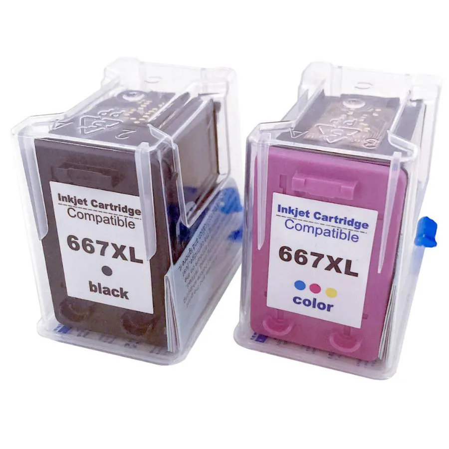 CARTUCHO  TINTA HP 667XL NEGRO