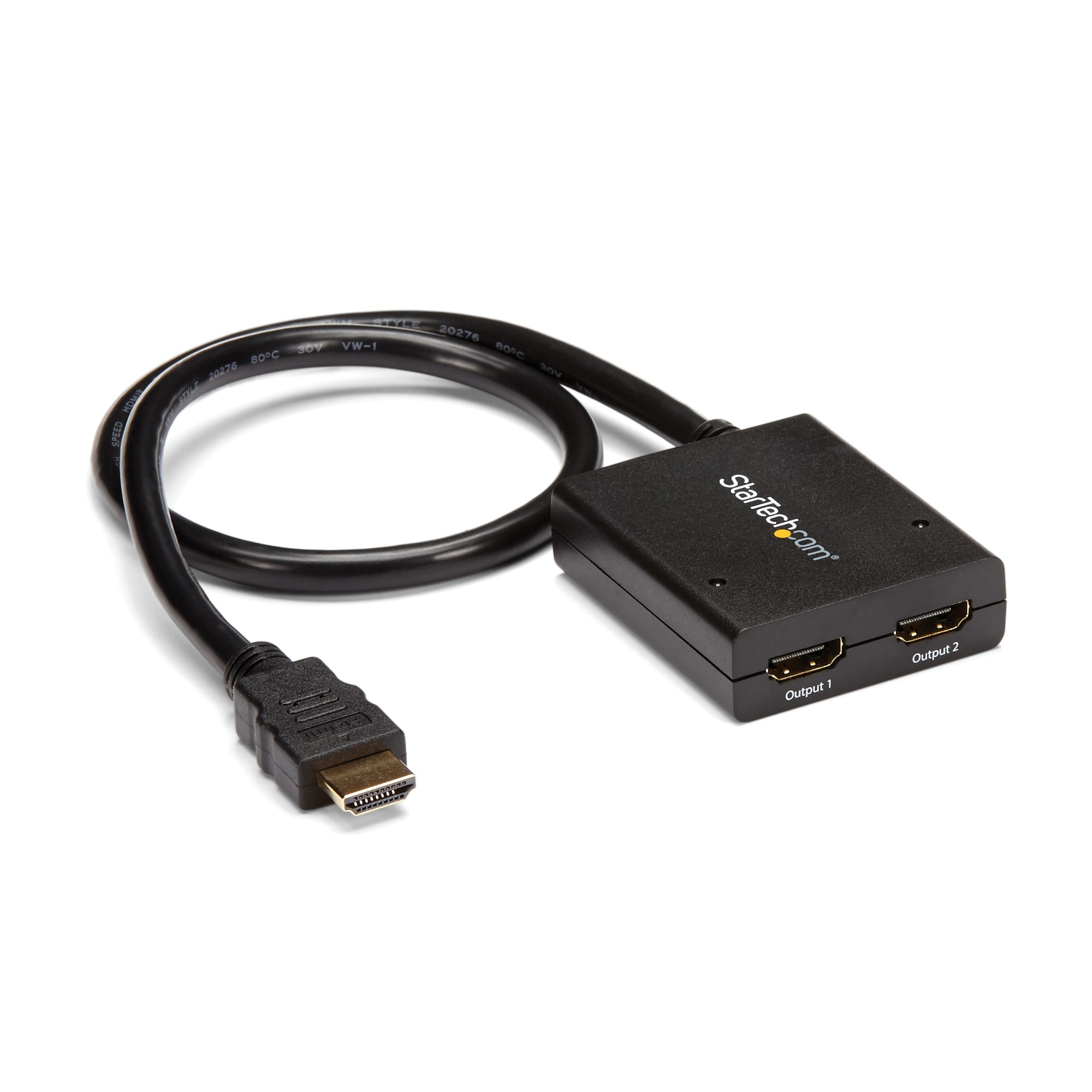 2 Port HDMI Video Splitter & Amplifier