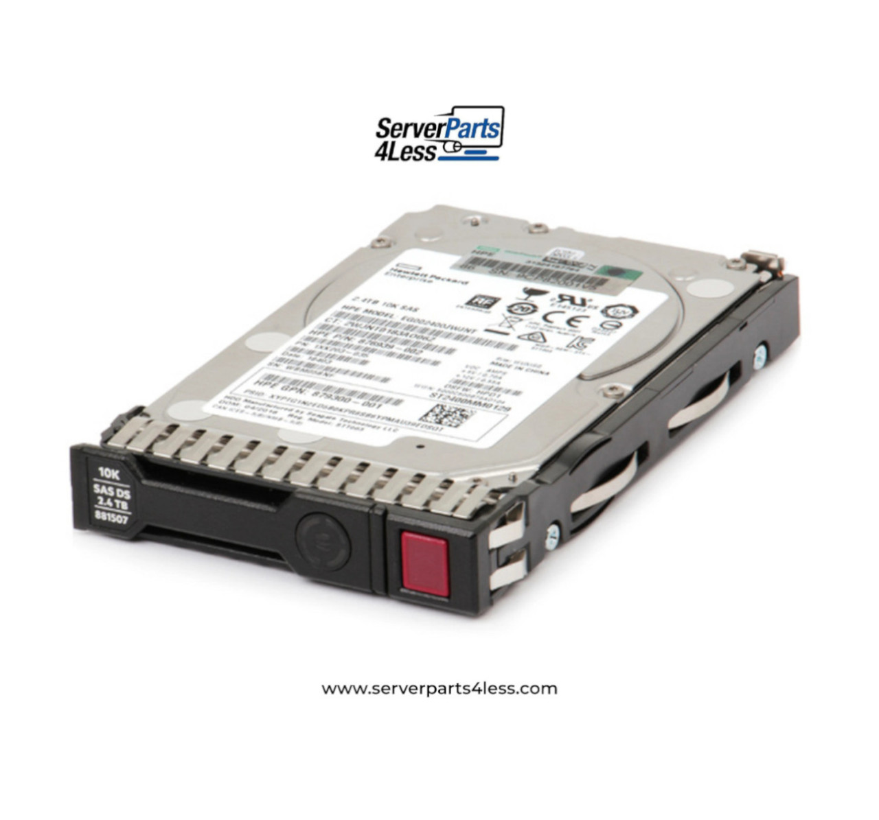 HPE 2.4TB SAS 10K SFF BC 512e MV HDD