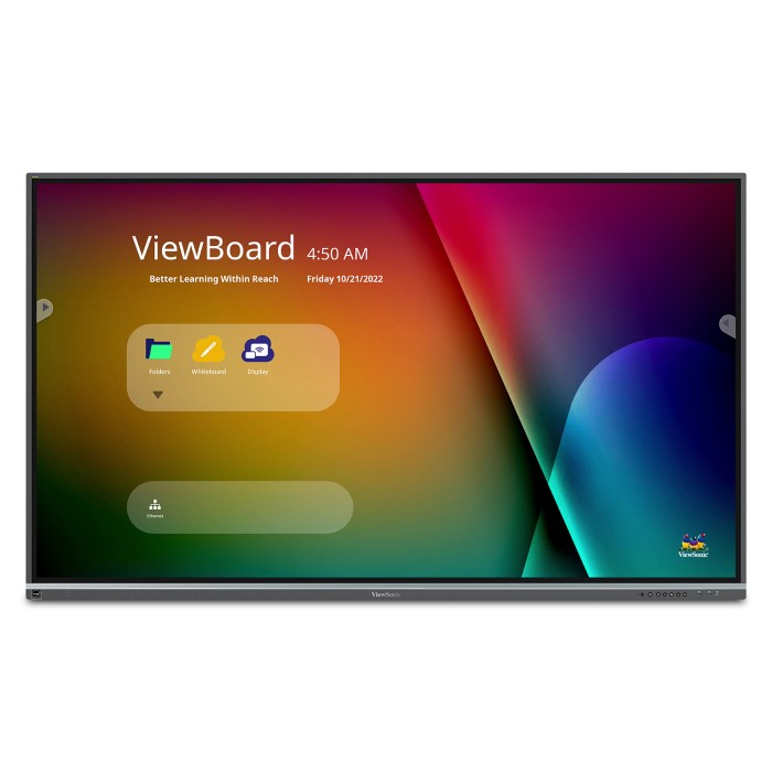 ViewBoard 34 serie touchscreen 86 UHD An