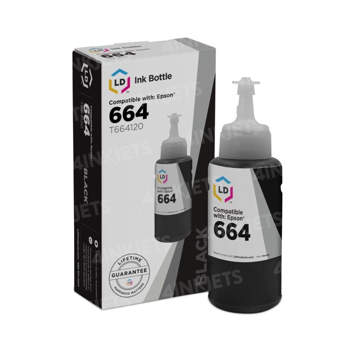 T664 SET INK BOTTLE CARTON FOUR PACK