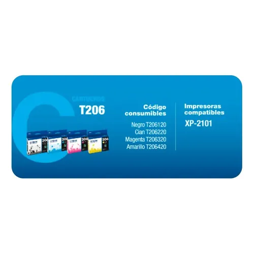 TINTA T206320-AL MAGENTA 200 PAG