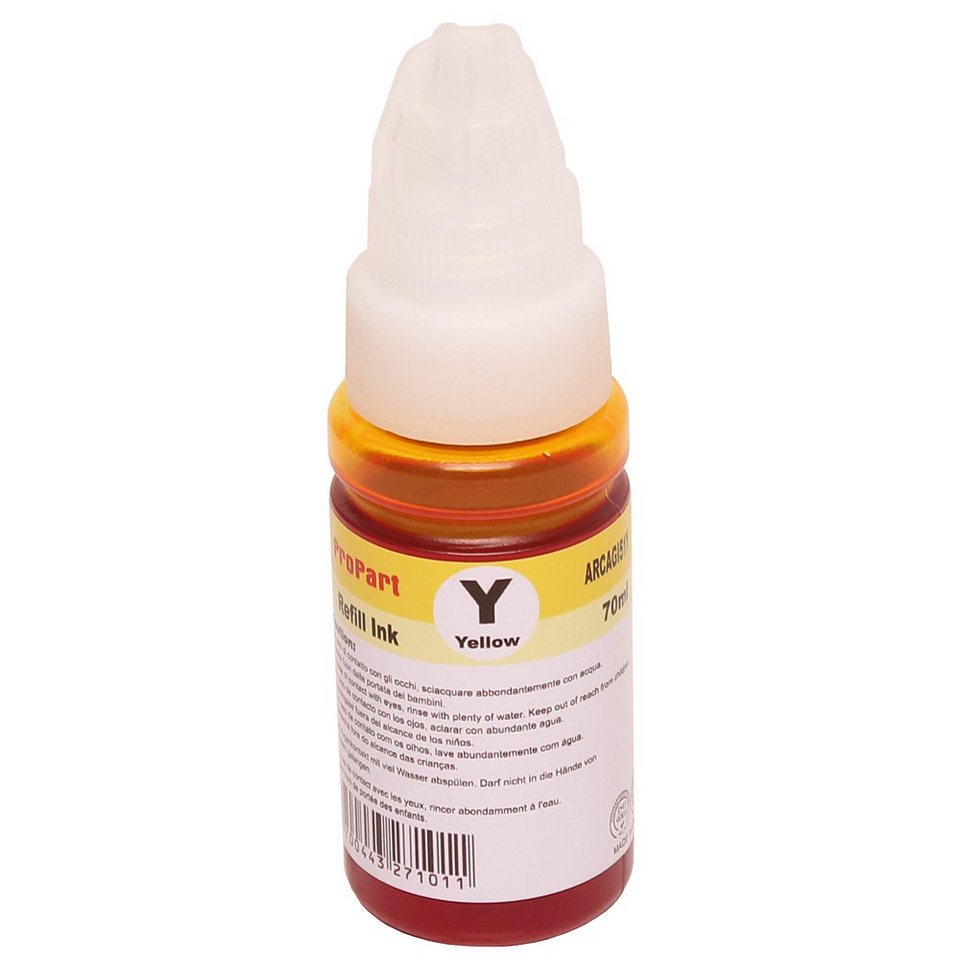 BOTELLA DE TINTA GI-10 AMARILLO