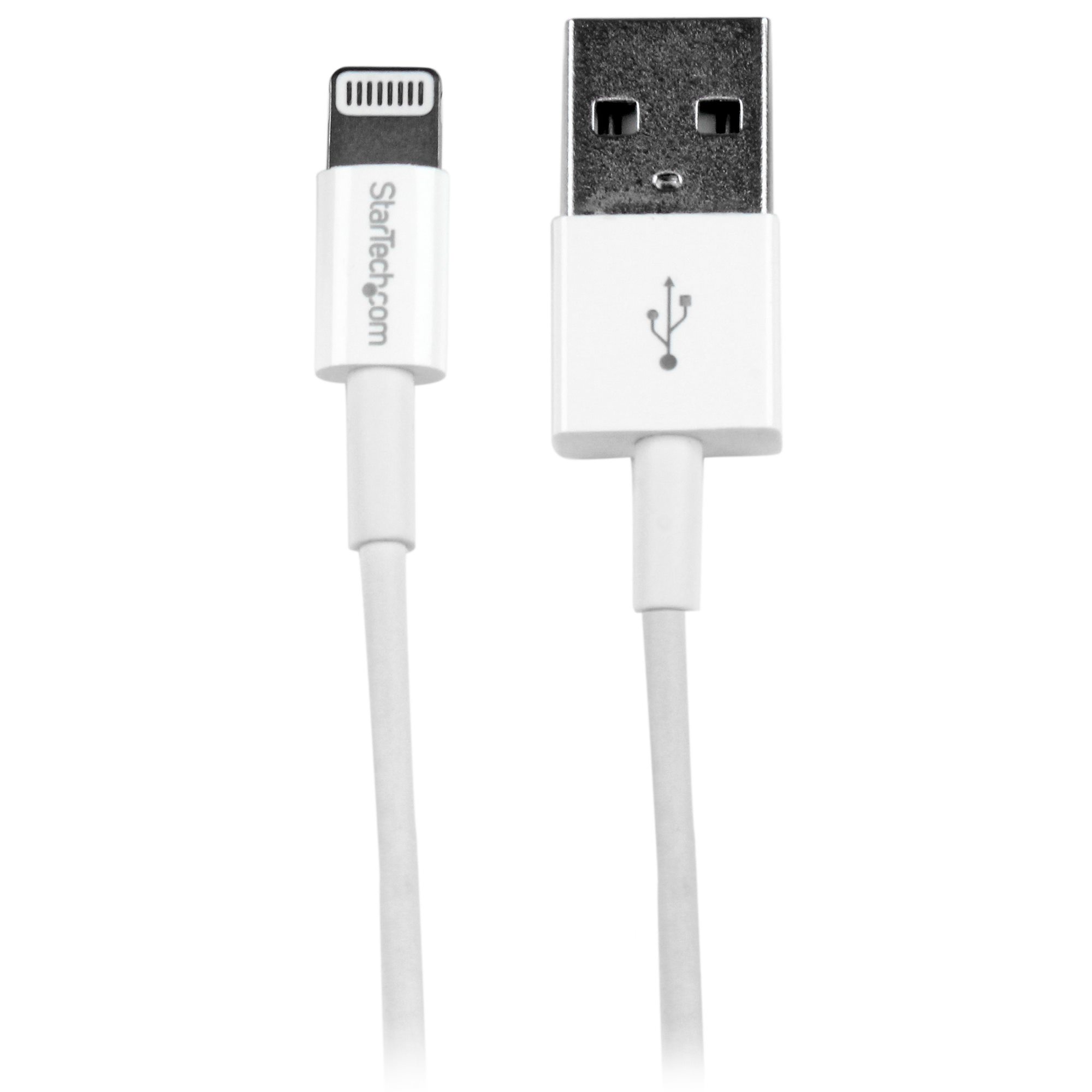 2m White 8-pin Lightning to USB Cable