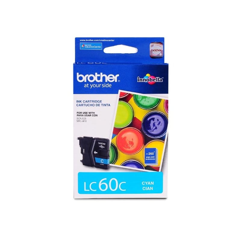 CARTUCHO DE TINTA LC60C CIAN