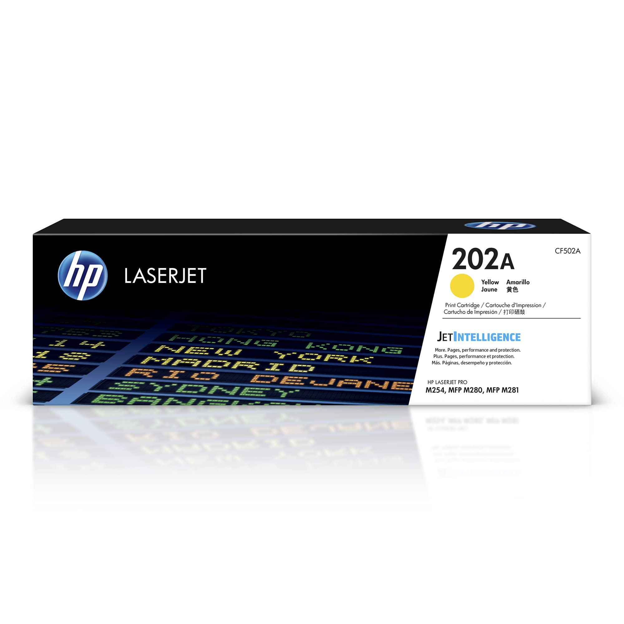 HP 202A Yellow LaserJet Toner Cartridge