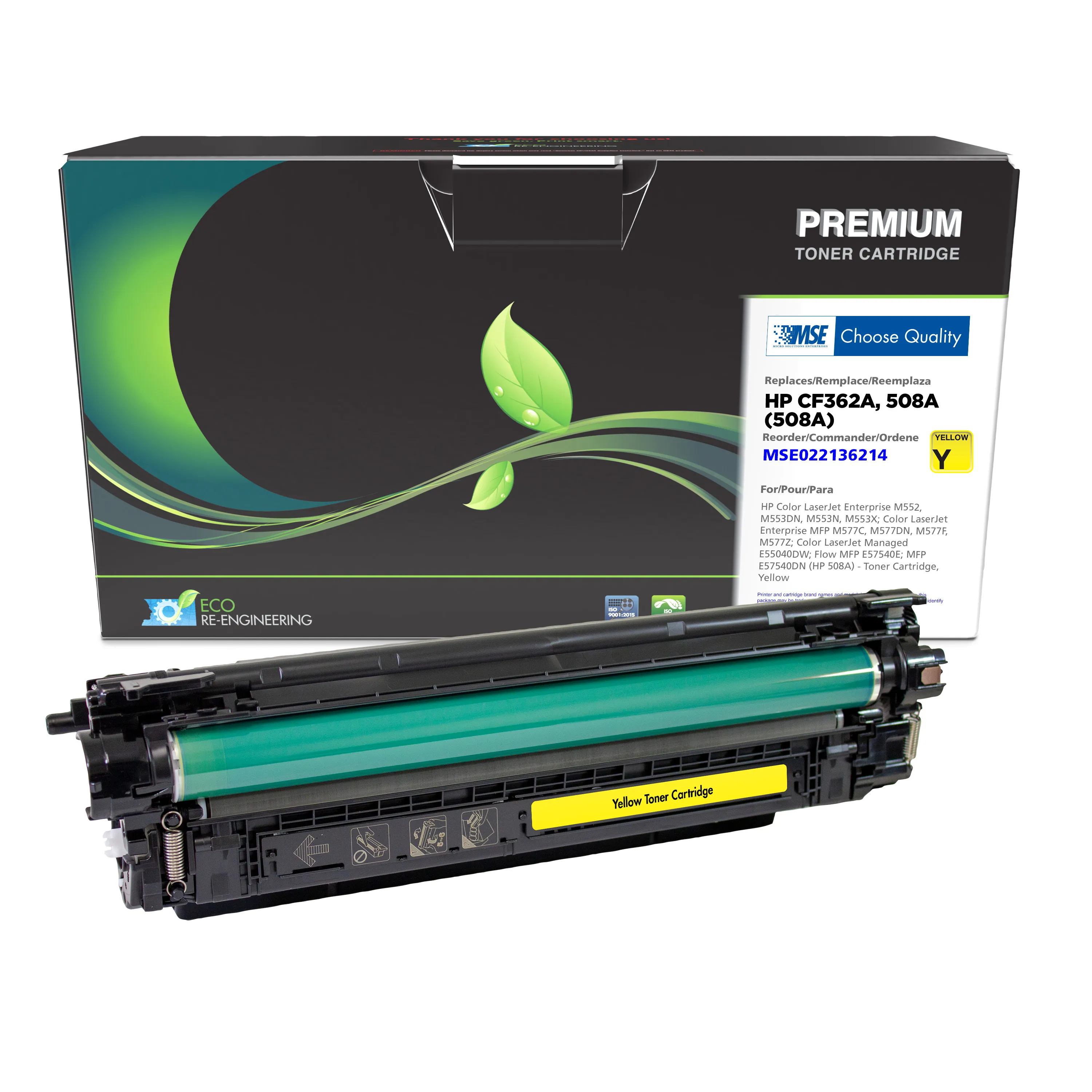 508A YELLOW LJ TONER CART-CF362A.
