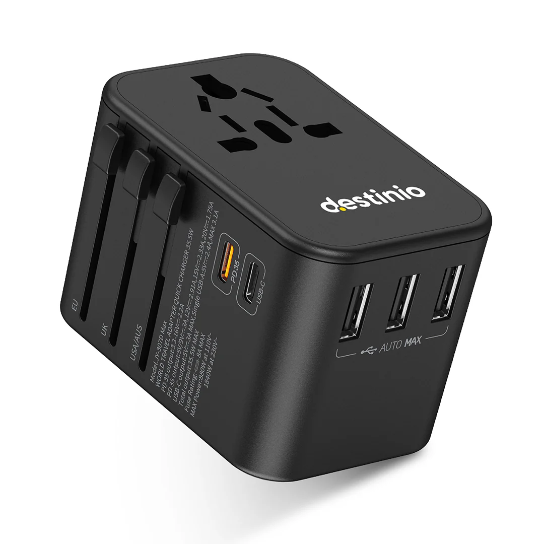 Adaptador Universal USB Black