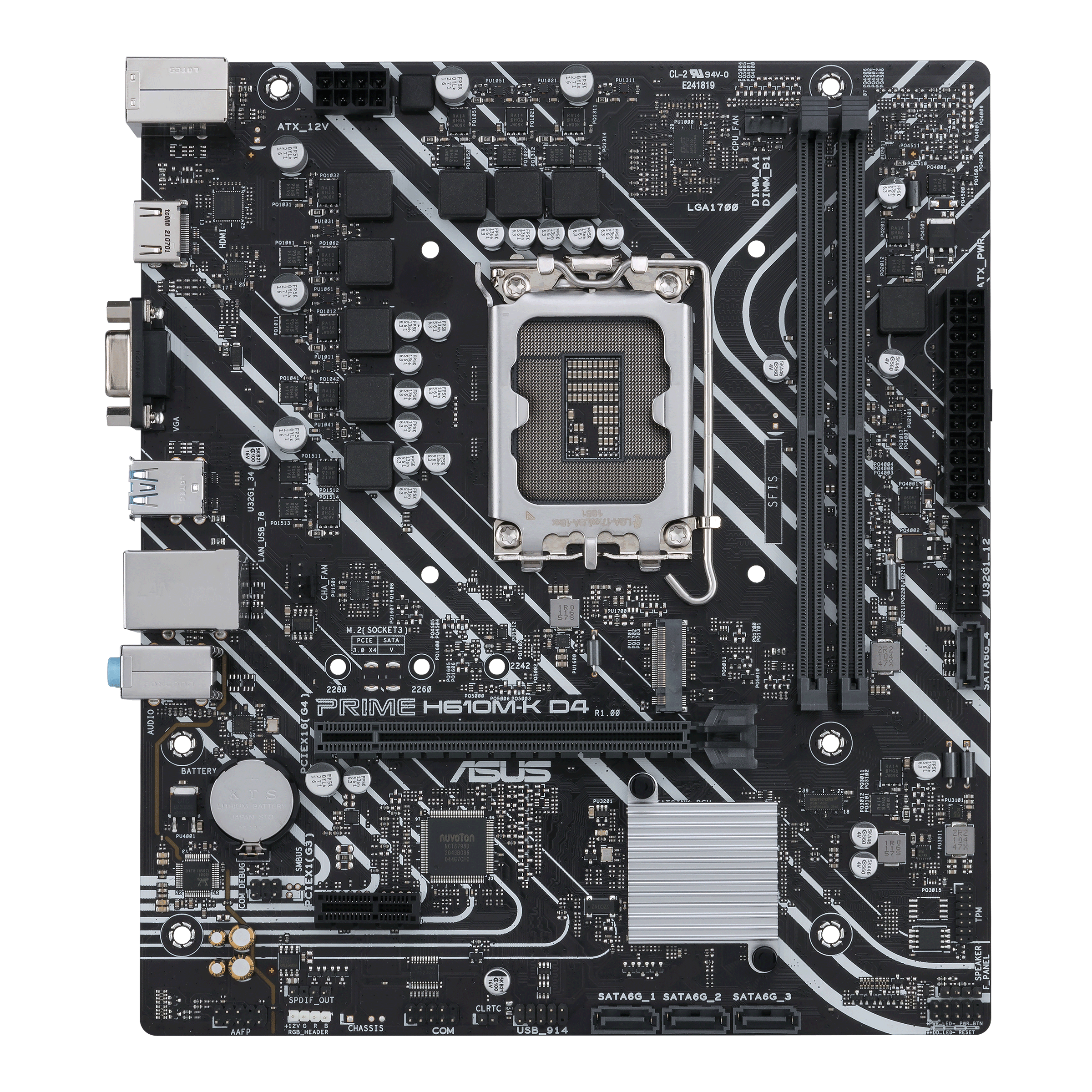 PRIME H610M-F D4