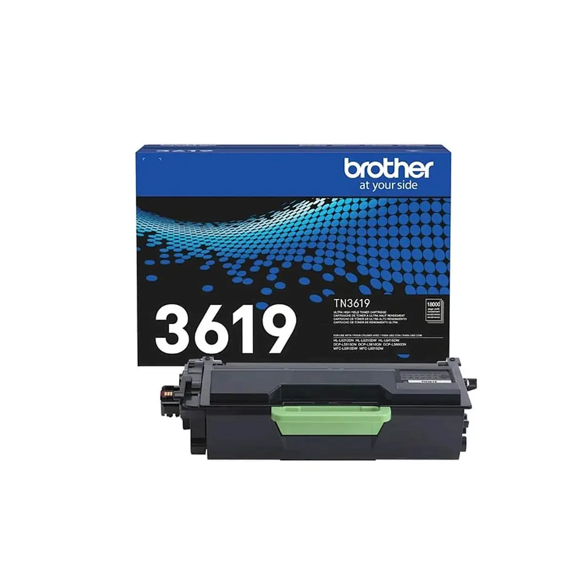 TONER TN3619 DL RENDIMIENTO HASTA 18000