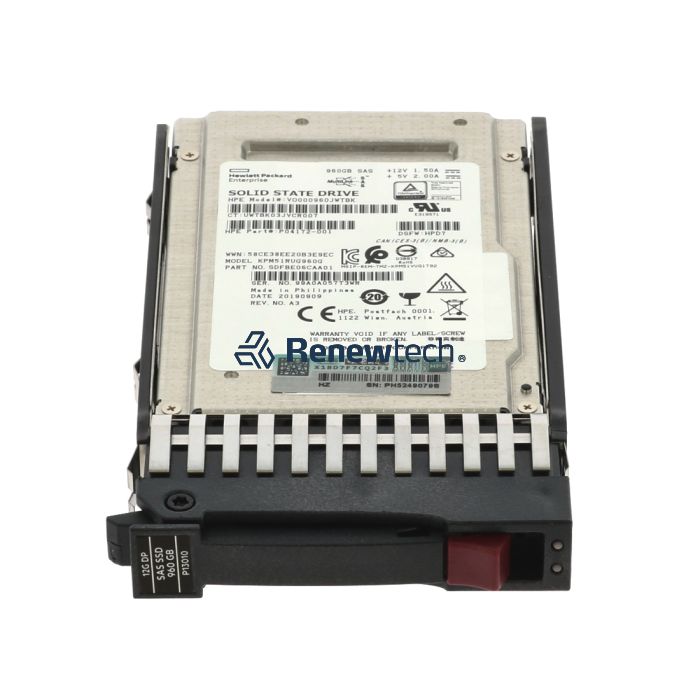 HPE 960GB SAS MU SFF BC VS MV SSD
