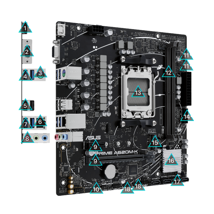 PRIME A620M-K