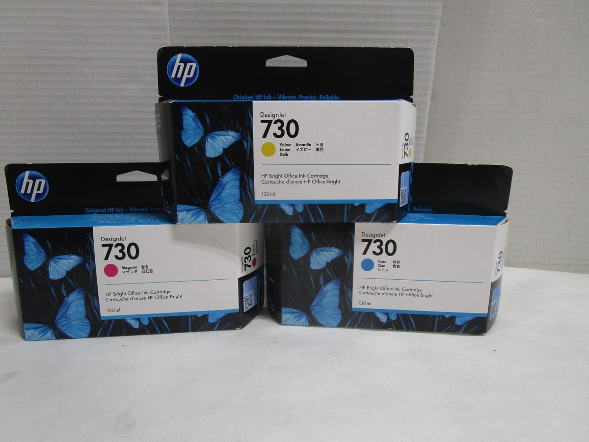 TINTA HP 730 130 ML CIAN