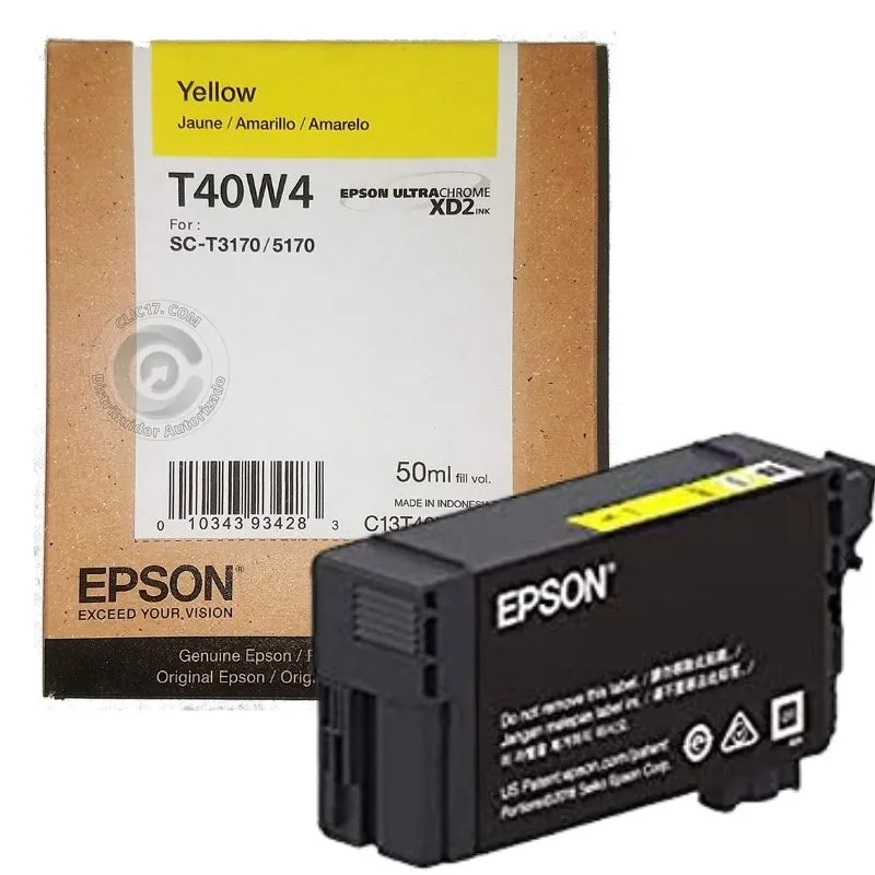 TINTA T40W420 AMARILLO 50ML