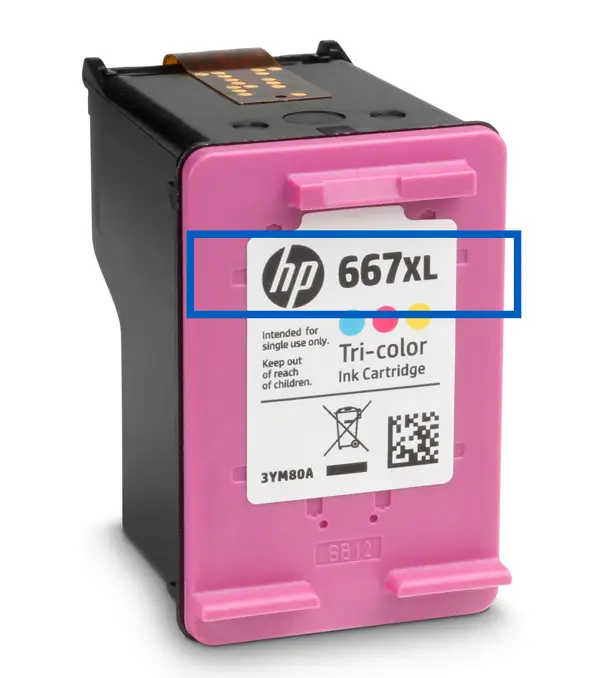CARTUCHO DE TINTA HP 46 TRICOLOR 750 PÃ