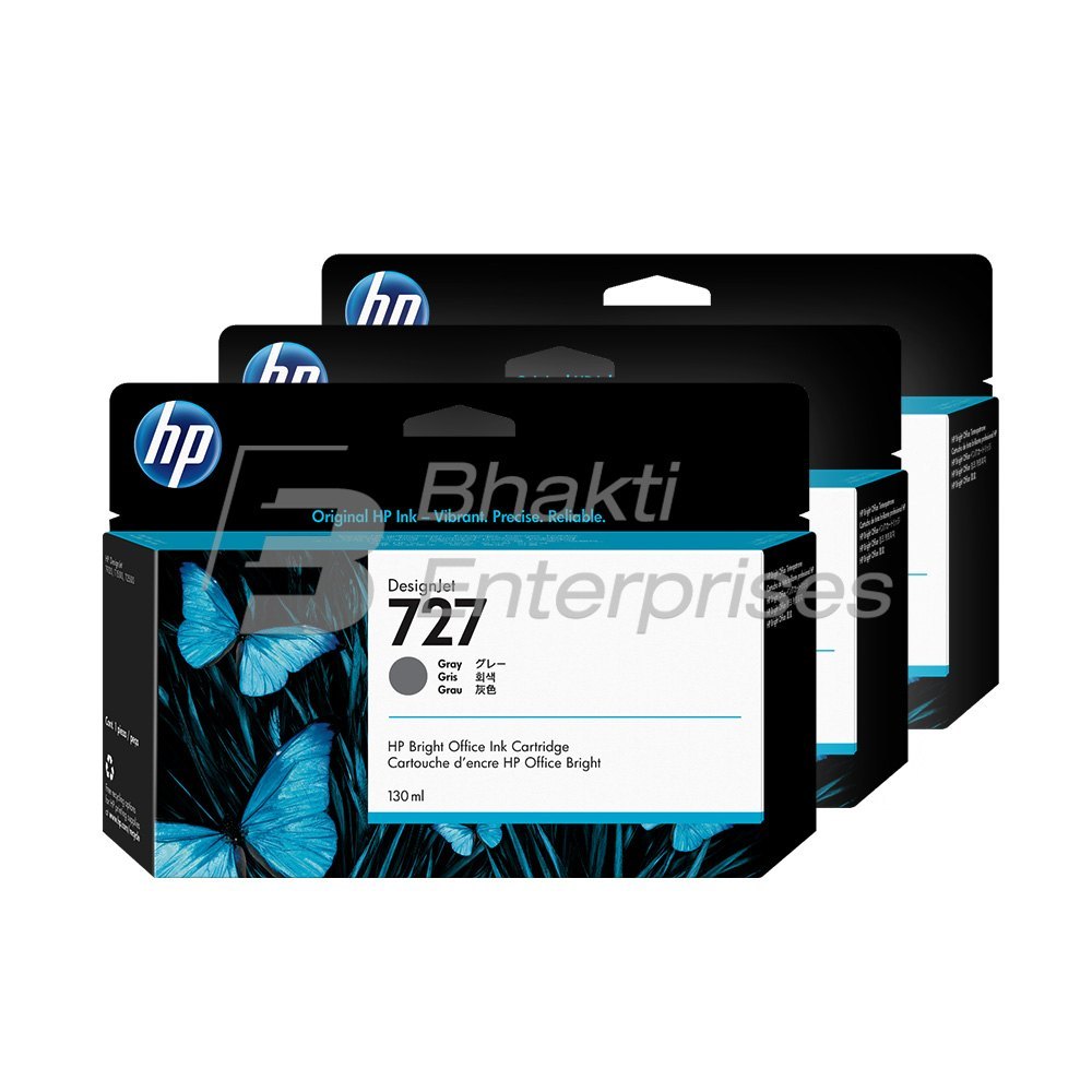 TINTA HP 727 130-ML GRIS