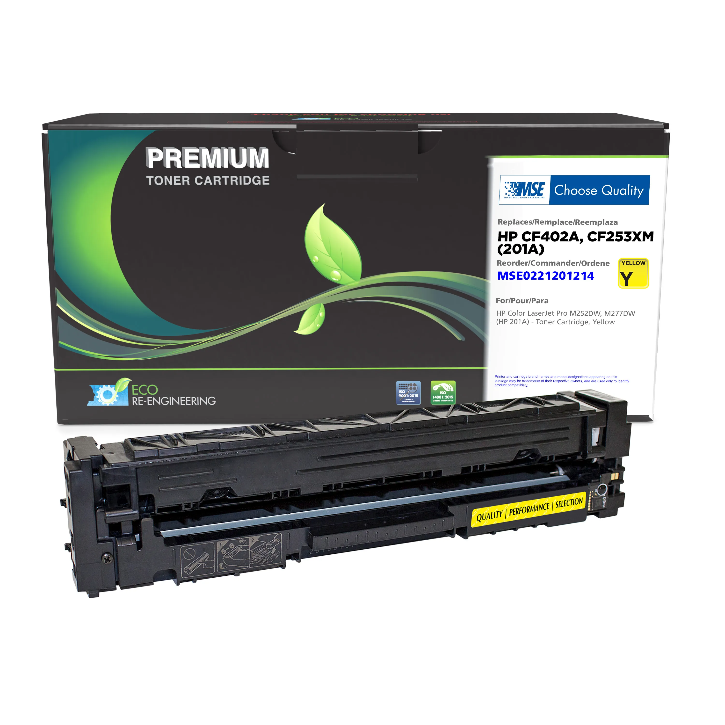 201A YELLOW LJ TONER CART-CF402A