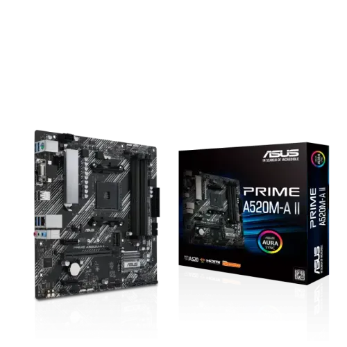 Placa Madre Asus PRIME A520M-A II AM4