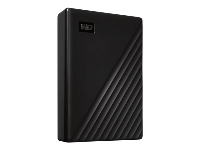 WD My Passport WDBPKJ0040BBK - Disco duro - cifrado - 4 TB - externo (portátil) - USB 3.2 Gen 1 - AES de 256 bits - negro