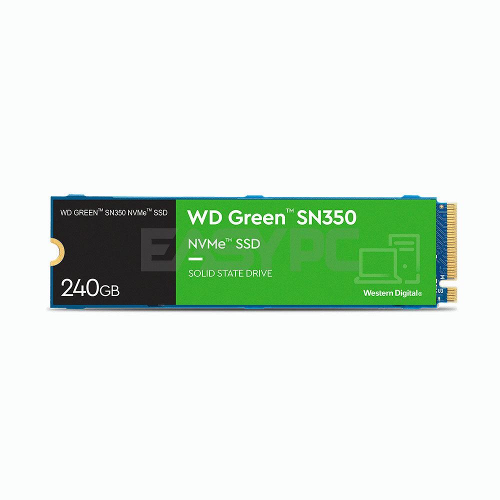 WD Green SN350 NVMe SSD WDS240G2G0C - SSD - 240 GB - interno - M.2 2280 - PCIe 3.0 x4 (NVMe)