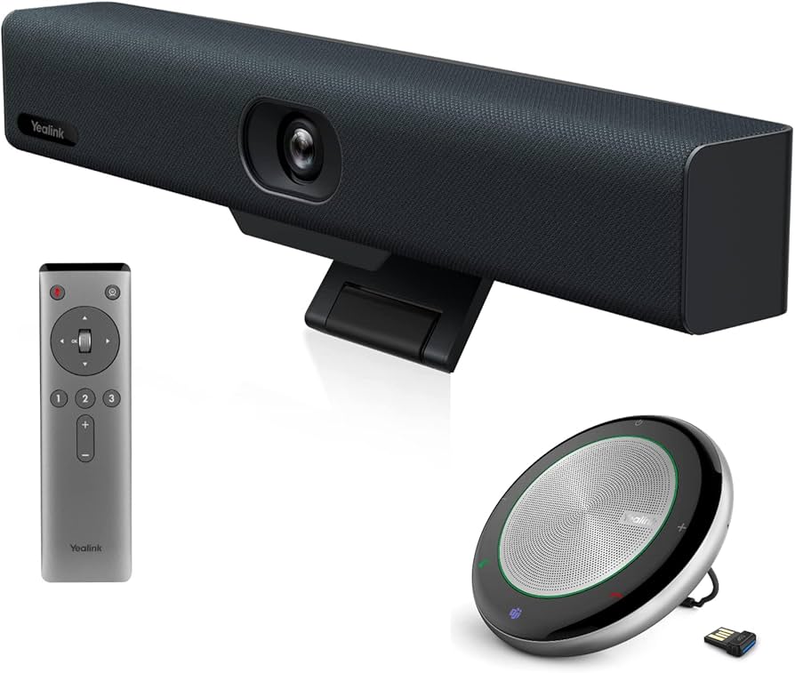 Logitech Rally Bar - Dispositivo de vídeoconferencia - Certificado por Zoom, Certificado para Equipos de Microsoft, Certificado por Google Meet - grafito