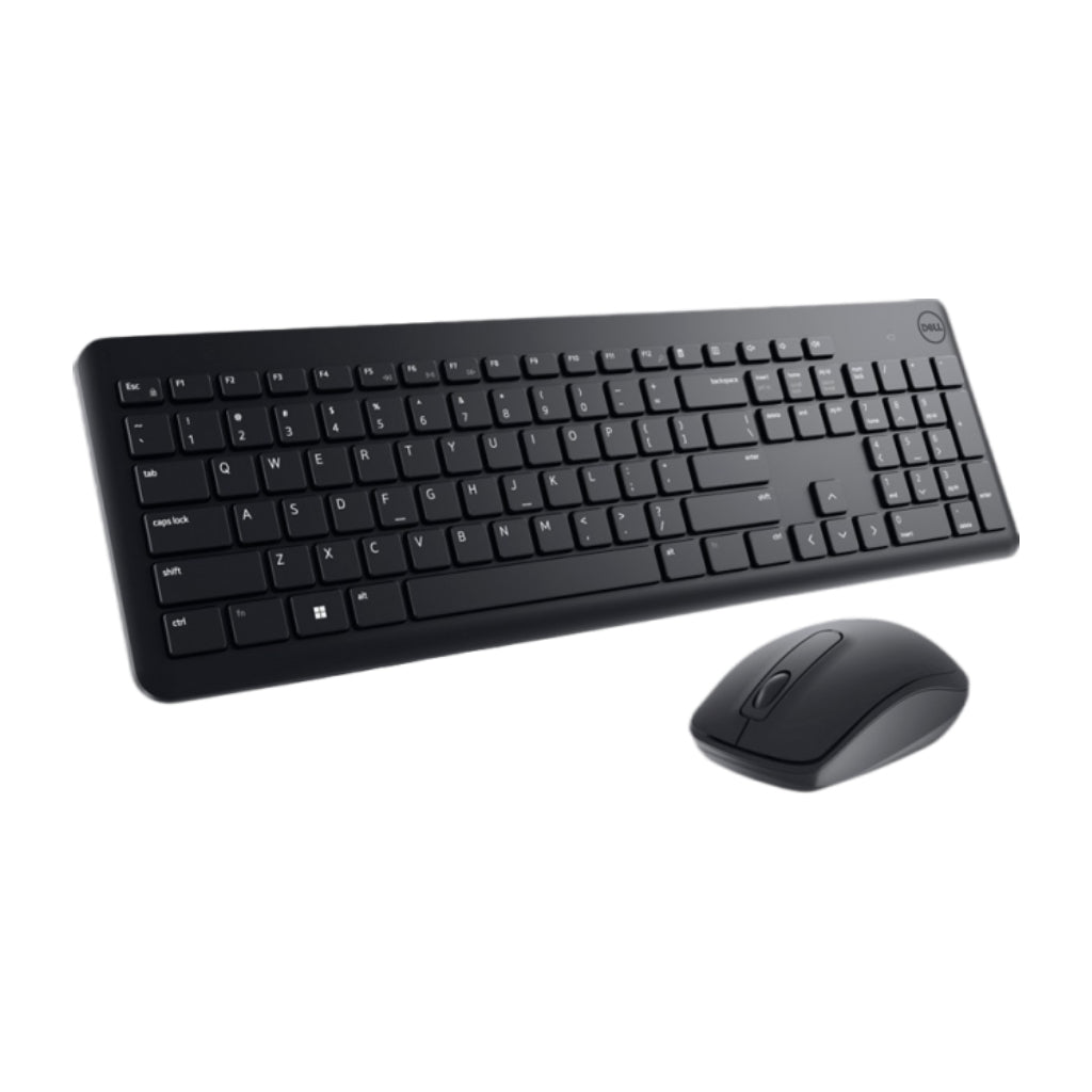 Dell - KM3322W-R-LTN - Keyboard and mouse set - Spanish - RF Wireless - Black