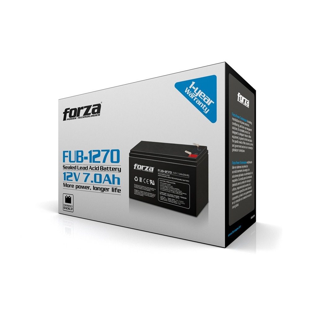 Forza FUB-1270 - Batería - 12V - 7 Ah
