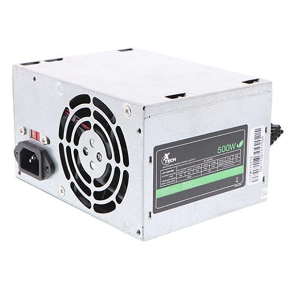 Xtech - Power supply - Internal - 500 Watt - Xtech ATX Power Supply 500W (20+4pin) w/2 SATA
