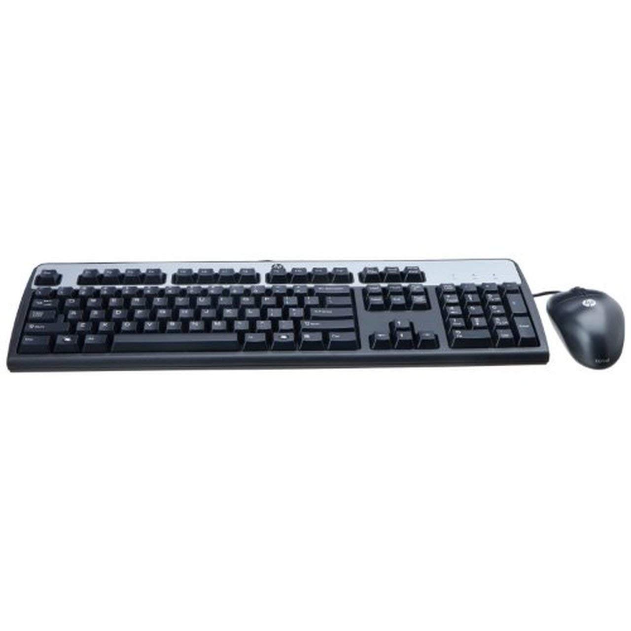 HPE BFR with PVC Free Kit - Juego de teclado y ratón - USB - EE. UU. - para ProLiant MicroServer Gen10, MicroServer Gen8, ML10 v2, SL4540 Gen8, XL230a Gen9