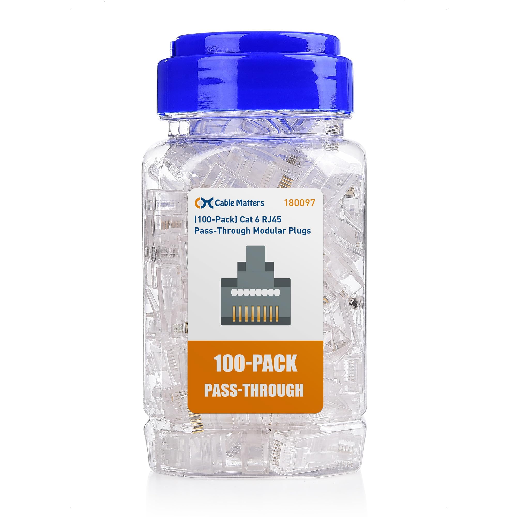 Nexxt RJ45 Connector Cat6 (100/pck)