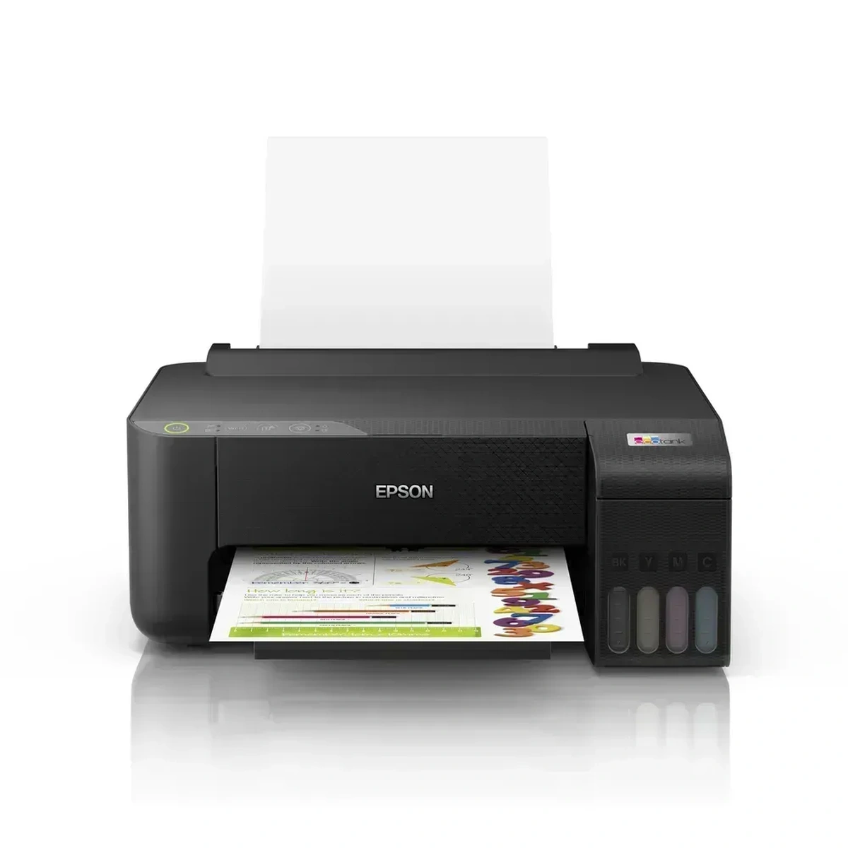 Epson EcoTank L1250 - Workgroup printer - 215.9 x 355.6 mm - hasta 10 ppm (mono) - hasta 5 ppm (color) - capacidad: 100 sheets - USB 2.0 / Wi-Fi