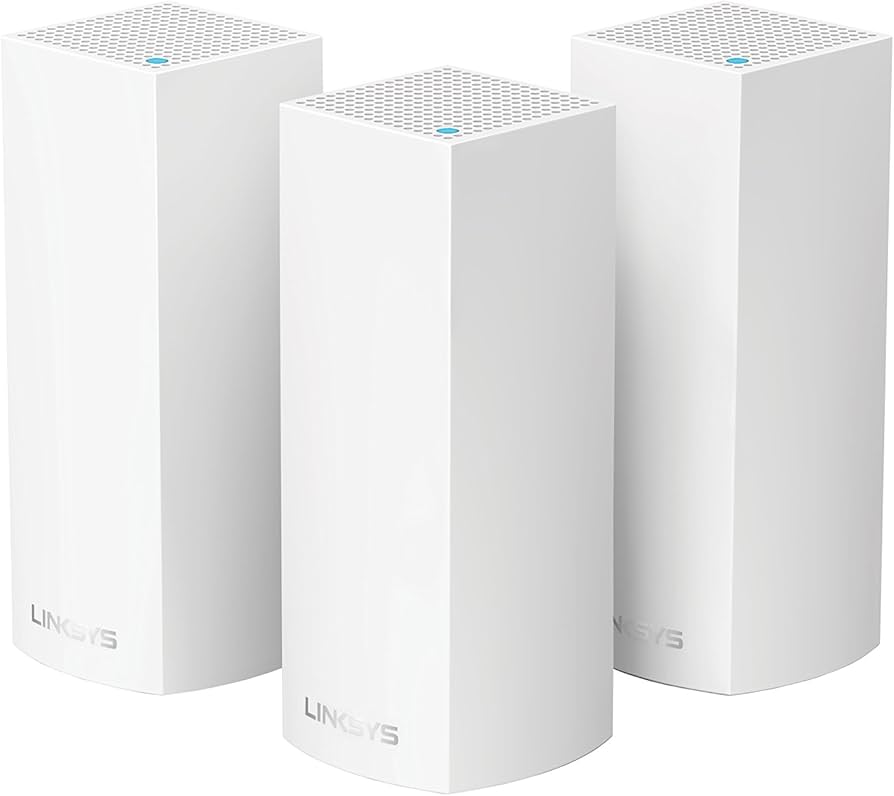 Linksys VELOP Whole Home Mesh Wi-Fi System WHW0102 - - sistema Wi-Fi - (2 enrutadores) - malla - 1GbE - Wi-Fi 5 - Bluetooth - Doble banda