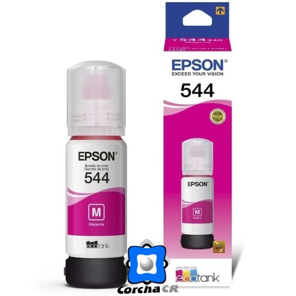 Epson 544 - 65 ml - magenta - original - recarga de tinta - para EcoTank L1110, L1210, L3110, L3150, L3210, L3250, L3260, L5290