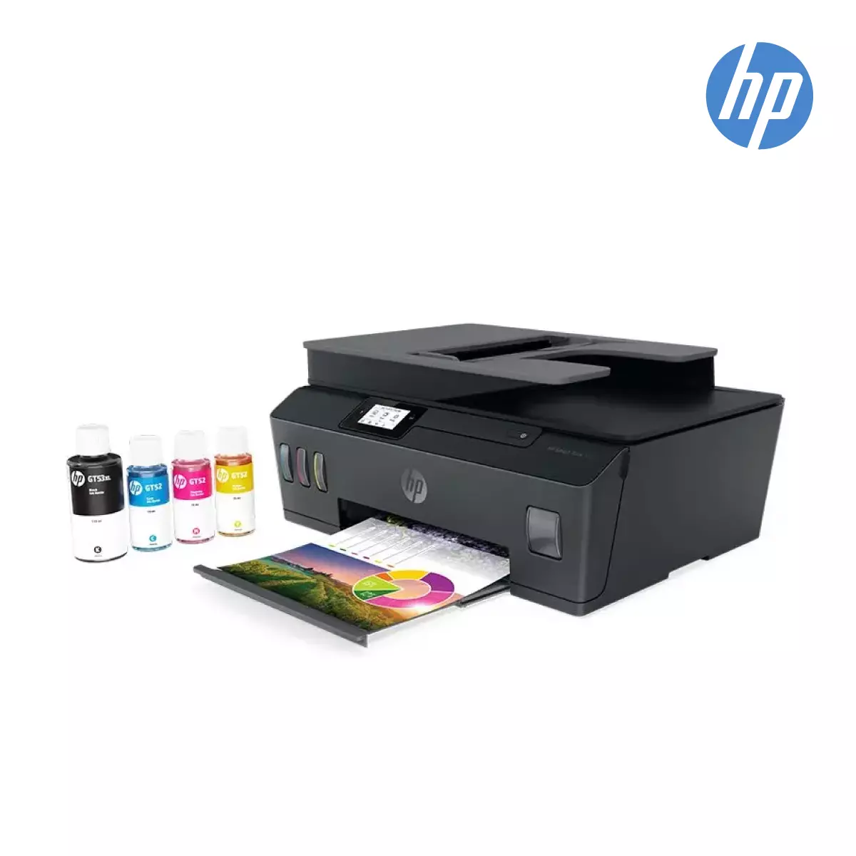 HP Smart Tank 530 - Impresora multifunción - color - chorro de tinta - Legal (216 x 356 mm) (original) - A4/Legal (material) - hasta 10 ppm (copiando) - hasta 11 ppm (impresión) - 100 hojas - USB 2.0, Wi-Fi(n), Bluetooth