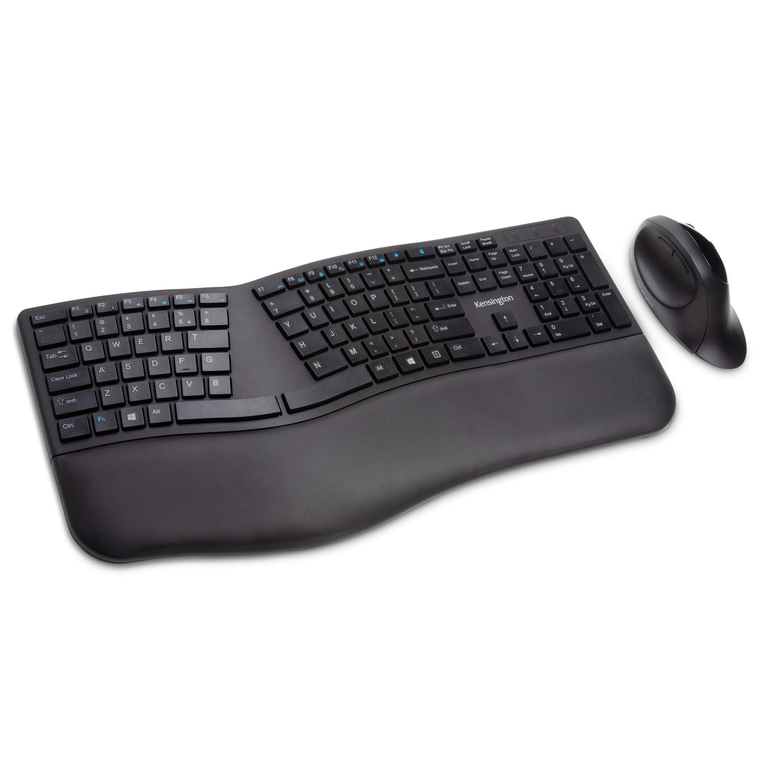 Kensington - Kit Teclado y Mouse Inalámbrico Negro