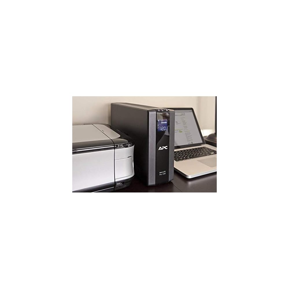 APC Back-UPS Pro BR1600MI - UPS - CA 230 V - 960 vatios - 1600 VA - USB - conectores de salida: 8 - negro